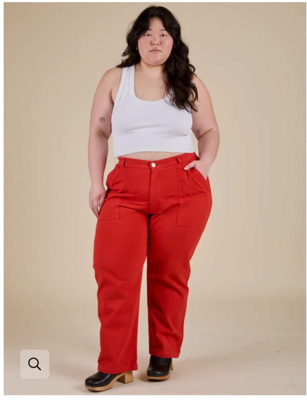Big Bud Press 0XL Work Pants in mustang red
